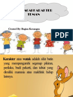 Berbagai Karakter Teman