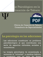 Abordaje Psicologico en la Cesacion del Tabaco2.ppt
