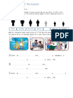 Family Vocab Worksheet