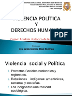 Violencia politica y derechos humanos 