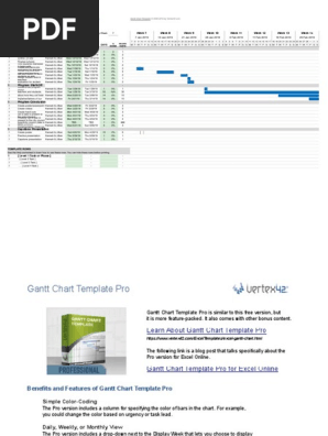 gantt chart