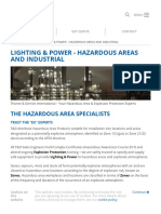 Lighting & Power - Hazardous Areas and Industrial: The Hazardous Area Specialists