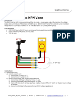 Testing IceFree NPN Vane Instructions