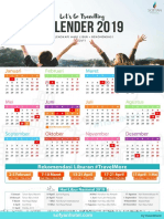 Kalender 2019 Hari Libur Dan Rekomendasi Cuti