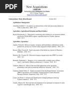 Theses Undergrad Byaccession | PDF | Maize | Forestry