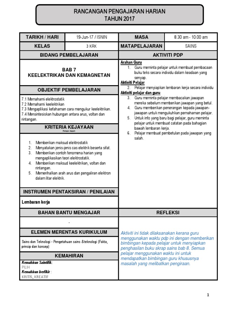 Buku Rekod Pentaksiran Bilik Darjah Pdf