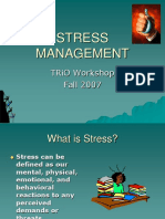 Stress Management Ppt