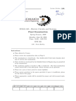 ENGG 325 - Electric Circuits and Systems Final Examination