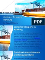 Container Transporte Hamburg 