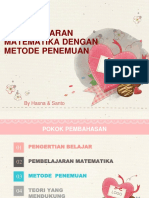 Pembelajaran Matematika Dengan Metode Penemuan