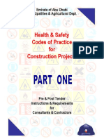 ADH Municipality Health Safety Codes of Practice For Construction Projects Part 1 PDF