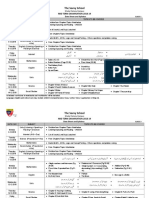 Primary Date Sheet and Syllabus
