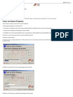 2.1.1 Crear Un Nuevo Proyecto