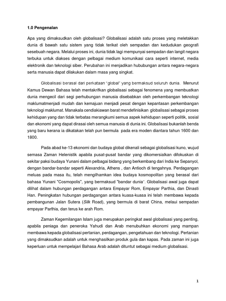 Globalisasi Dan Revolusi Industri Pdf