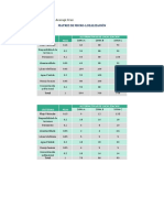 Matriz de Microlozalizacion