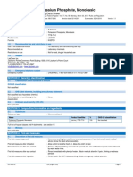 Potassium Phosphate, Monobasic: Safety Data Sheet