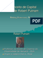 O Conceito de Capital Social de Robert Putnam