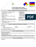 Potassium Phosphate Monobasic MSDS: Section 1: Chemical Product and Company Identification