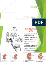 Renal TB: Disusun Oleh: Ignasius Hans Pembimbing: Dr. Oktina Rahmi Darlina, SP - Rad