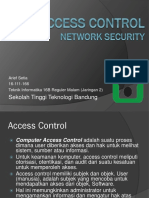 Arief Setia (16-111-166) - Tif 16b RM (Jaringan 2) - Tugas Network Security (Access Control)