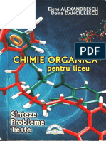 Chimie Organica Pentru Liceu Sinteze Probleme Teste