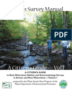 Stream Survey Manual: A Citizen's Guide - Vol.I