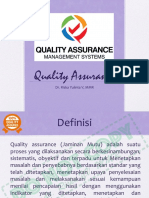 Quality Assurance