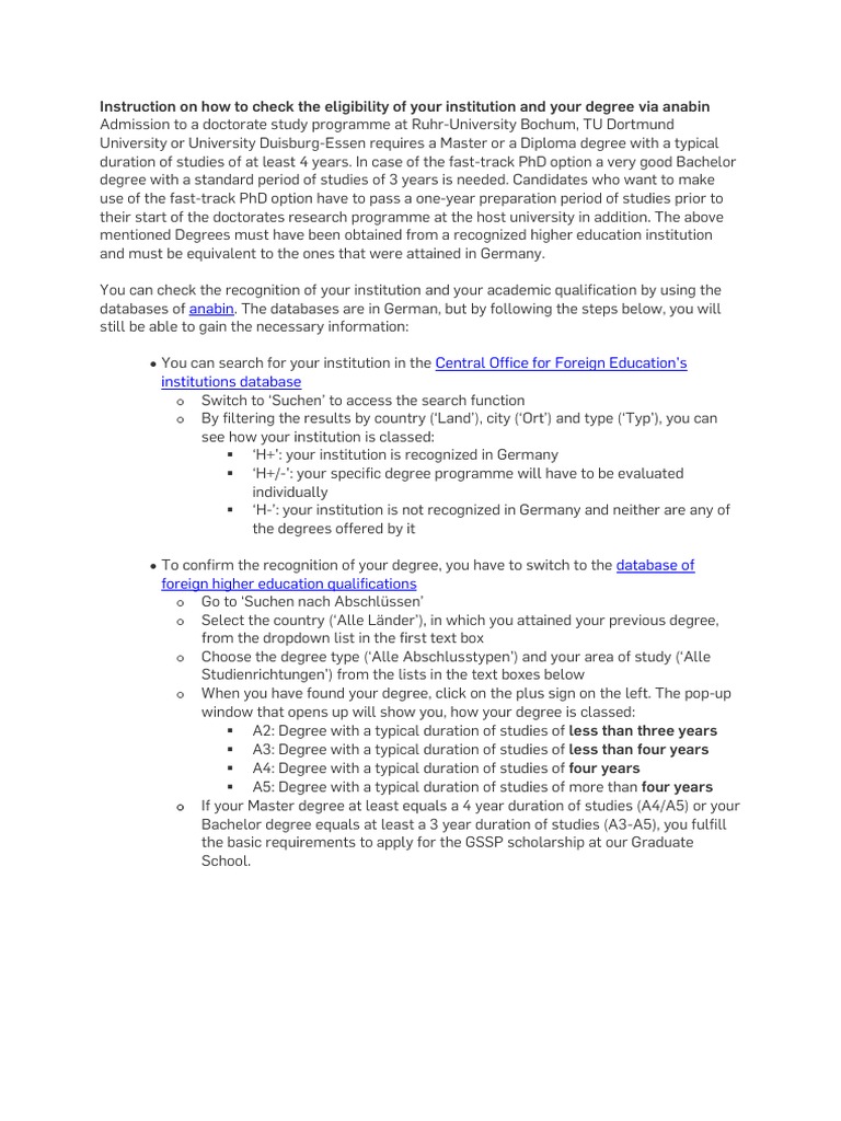 Instruction On How To Check The Eligibility of Your Institution and