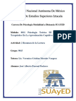 Evaluación Conductual en Psicología Cognitivo-Conductual