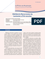 Guia Prático de Atualização sobre Sibilância Recorrente no Lactente e Pré-escolar