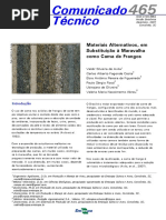 Cot465 Materiais Alternativos p Cama Frangos