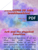 Functions of Arts