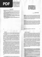 Culturalismo e Estruturalismo - Bertonha