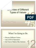 Values Overview
