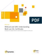 Wildcard and SAN Understanding Multi-use SSL Certificates