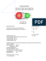 Calculo de Poleas