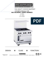 Restaurant Series Ranges: Design Class Function