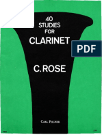 40 Studies, Books 2 by C. Rose - Portada