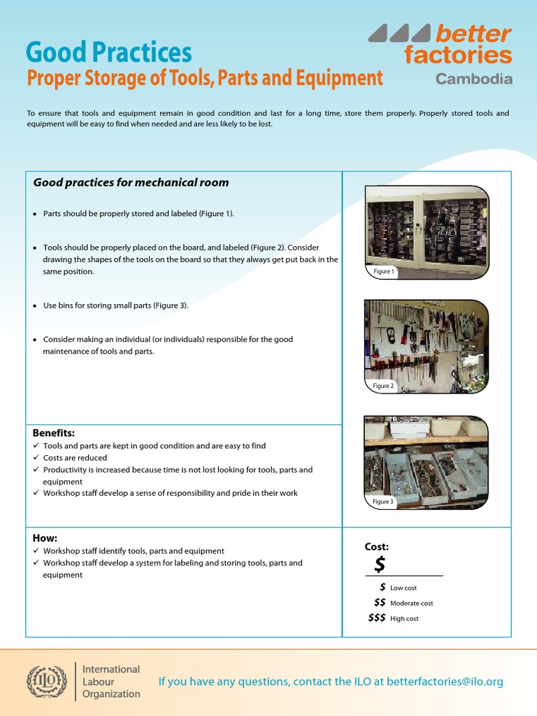 Best Practices for Tool Storage | PDF