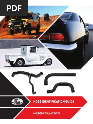 Gates 23429 Molded Coolant Hose