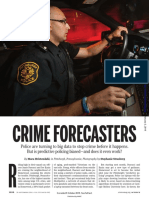 Science Magazine: Predictive Policing