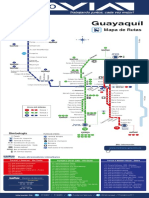 Mapa - Rutas Metrovia PDF