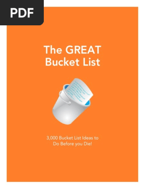 bucket list 