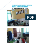 Foto Ruangan Dan Alkes Klinik Pratama Nusamedika Pesantren Baru