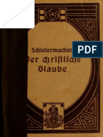 Schleiermacher - Der Christliche Glaube _ Nach Den Grundsätzen Der Evangelischen Kirche
