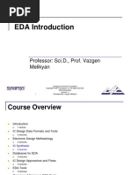 EDA Introduction: Professor: Sci.D., Prof. Vazgen Melikyan