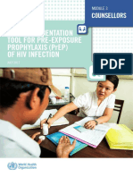 Who Implementation Tool For Pre-Exposure Prophylaxis (Prep) of Hiv Infection