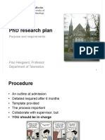 PHD Research Plan