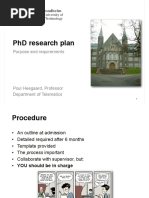 PHD Research Plan