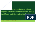 Using qualitative market mapping to explore Aflatoxin contamination along the Maize and Groundnut Value Chains